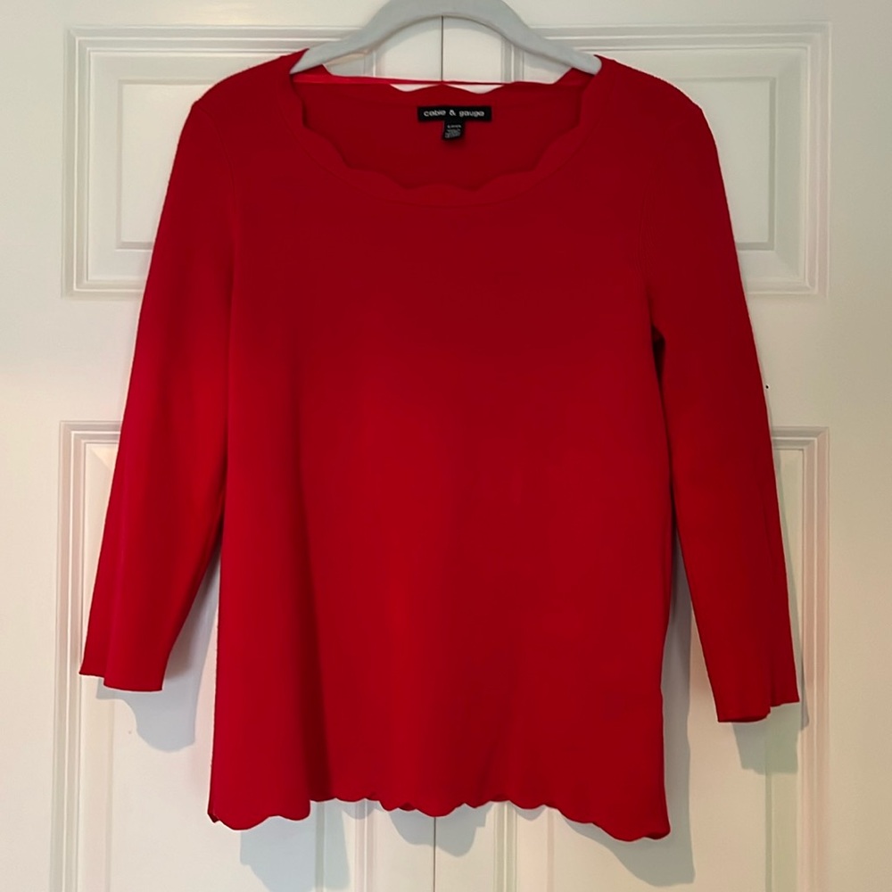 Cable & Gauge Top, Size S